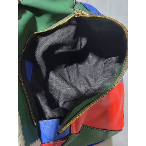 Authentic LOEWE Patchwork Puzzle Bag Multicolor Medium - Picture 14 of 16